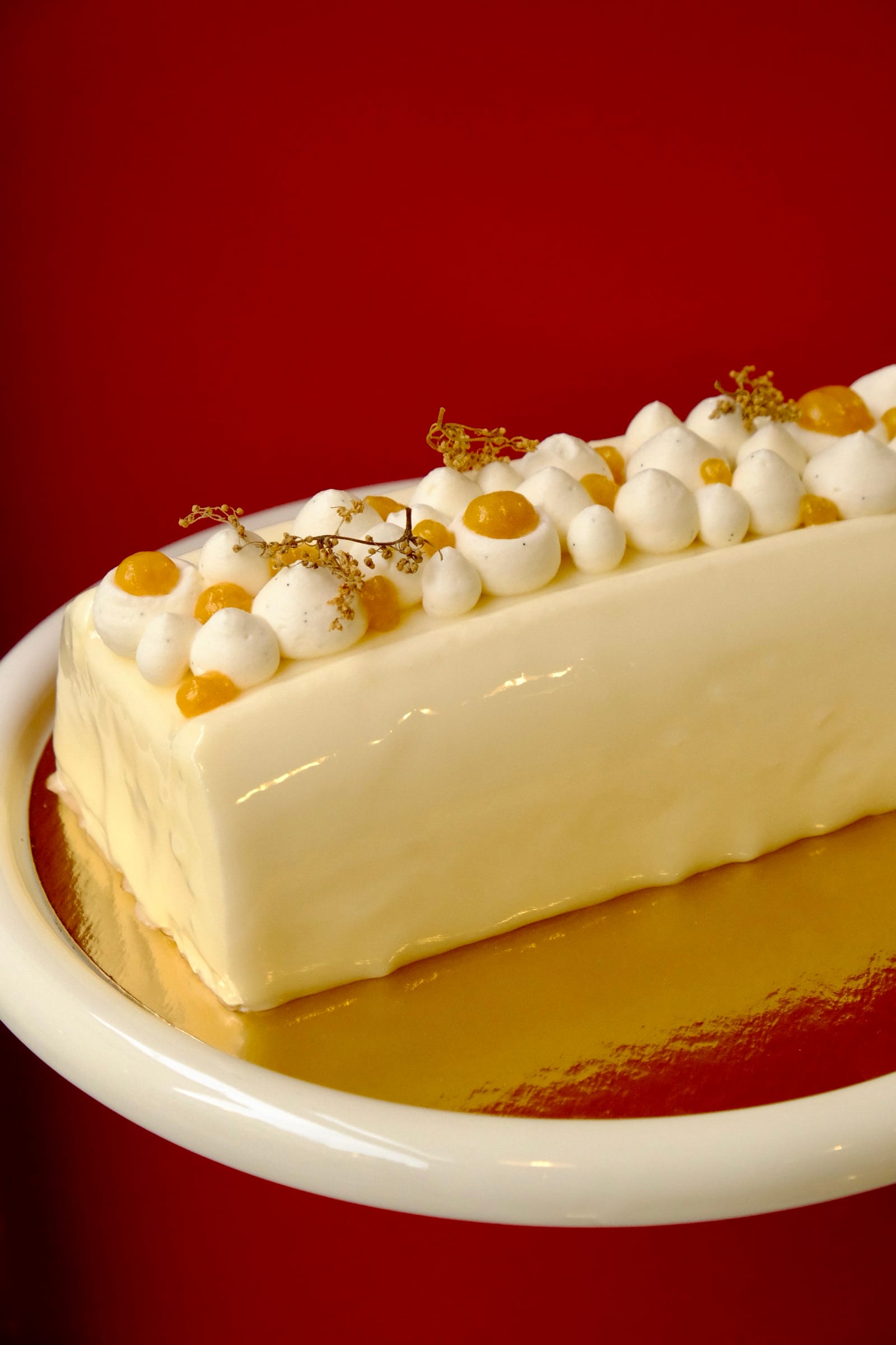 Bûche Mandarine Sapin
